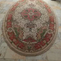 فرش ماشینی بیضی