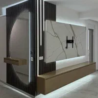 متخصص نصب تیوی وال وبین کابینتی ماربل شیت چمن و..|خدمات پیشه و مهارت|آبادان, |دیوار