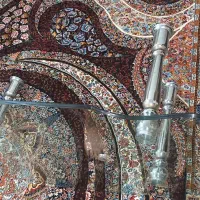 فروش فوری میز شیشه ایی پایه اسیل