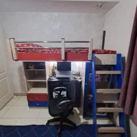 تخت خواب نوجوان|تخت و سرویس خواب|محمدیه-قزوین, |دیوار