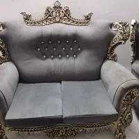 مبل استیل یا سلطنتی ۷نفره|مبلمان خانگی و میز عسلی|تنکابن, |دیوار