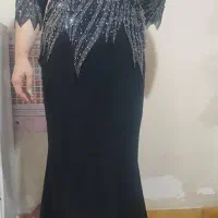 لباس مجلسی نگین و سنگکاری شده|لباس|رشت, گلزاران|دیوار