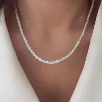 زنجیر گردنبند خاویاری