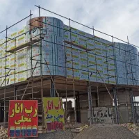 اجرای نمای کامپوزیت و چوب ترموود (بدون واسطه)