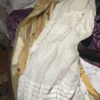 پارچه تور ومخمل در حد نو