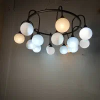 لوستر مولکولی حبابی عصایی