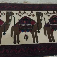 قالیچه دست بافت شتری