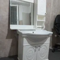روشویی کابینتی گلسار با آینه و باکس