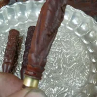 چوبعناب قدیم قلمزنی تصویررخ واقعی استاداحمدزنجانی|کلکسیون اشیاء عتیقه|زنجان, |دیوار