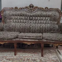 نه نفره قیمت  ۱۰ میلیون چوب راش  اصلی با میز بزرگ|مبلمان خانگی و میز عسلی|اصفهان, فردوان|دیوار