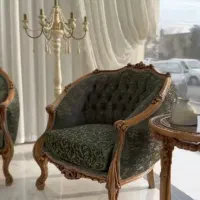 مبل سلطنتی چوبی زمرد|مبلمان خانگی و میز عسلی|تبریز, |دیوار