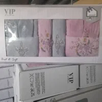 تولیدی حوله سرویس دوقلو مناسب جهیزیه