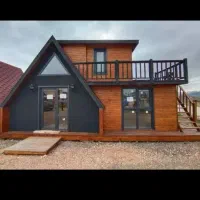 ساخت خانه چوبی کلبه سوییسی آلاچیق|مصالح و تجهیزات ساختمان|رشت, بلوار گیلان|دیوار