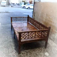 تخت سنتی و مدرن چوبی|تخت و سرویس خواب|مرودشت, دولت آباد|دیوار