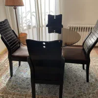 میز ناهارخوری گرد ۴ نفره