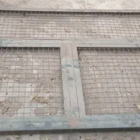 درب آهنی باغی|مصالح و تجهیزات ساختمان|سیاخ دارنگون, |دیوار