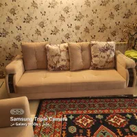 مبل راحتی ۷نفره مرتب|مبلمان خانگی و میز عسلی|شاهین‌شهر, دکتر حسابی|دیوار