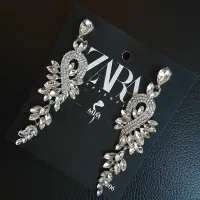 گوشواره کریستالی مجلسی وارداتی