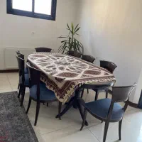 میز ناهار خوری چوب گردو سالم