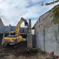 تخریب و خاکبرداری. اجاره   لودرـ کمپرسی ـ بیل