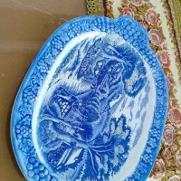 دیس ژاپنی قدیمی|کلکسیون اشیاء عتیقه|تکاب, |دیوار