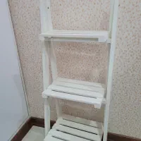 استند سفید سه طبقه|کتابخانه، شلف، قفسه‌های دیواری|قزوین, |دیوار