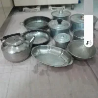 نیکل مس برنج سماور قابلمه شیرآلات چراغ|کلکسیون اشیاء عتیقه|بیرجند, |دیوار