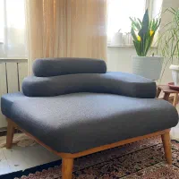 مبل پایه چوبی