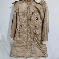 کاپشن خز دار زنانه سایز ۴۸