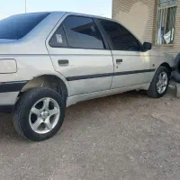 پژو ۴۰۵ گژ وسط کارخانه تمیز استثنایی