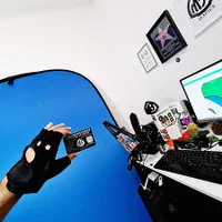 کروماکی پرتابل سبز آبی ( خارجی 100% کتان )|دوربین عکاسی و فیلم‌برداری|تهران, گیشا|دیوار