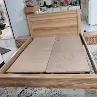 تخت خواب دونفره مینیمال با کیفیت عالی|تخت و سرویس خواب|شیراز, شهرک گلستان|دیوار