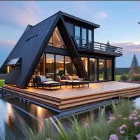 اجرای کلبه های زیبا، کمترین قیمت و بهترین کیفیت