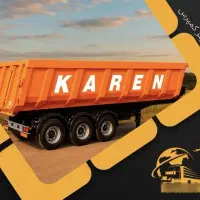 تولید تریلی شرکتی کمپرس کفی تیغه چادری تانکر