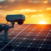 دوربین مداربسته * برق خورشیدی|دوربین مداربسته|ابرکوه, |دیوار