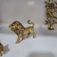 مجسمه شیر برنجی