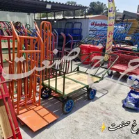 گاری حمل بار ترولی چرخ دستی چهار چرخ ترولی(تولیدی)|فروشگاه و مغازه|اصفهان, آزادگان|دیوار