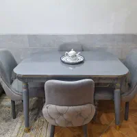 میز ناهار خوری|میز و صندلی غذاخوری|حمیدیا, |دیوار