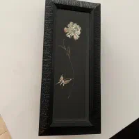 تابلو گل نقره