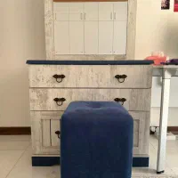 ست تخت خواب و کتابخانه نوجوان بسیار تمیز|تخت و سرویس خواب|اسلام‌شهر, شهرک واوان|دیوار