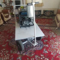 گاری چرخدار با تایر فرعونی همراه با دسته|فروشگاه و مغازه|مبارکه, |دیوار