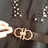 اورال مجلسی به همراه کمربند در حد نو بسیار شیک|لباس|نهاوند, |دیوار