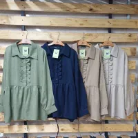 شومیز‌ دامن چین عروسکی