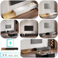 تولیدی میز تلویزیون / تی وی وال / همه مدل آماده|میز تلویزیون|مشهد, نوید|دیوار