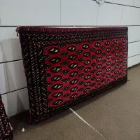 یک جفت پشتی ترکمن بافت قدیم