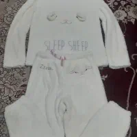 لباس خواب دخترانه حوله ای ترک