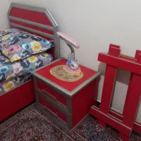 تخت و کمد سفارشی نوجوان|تخت و سرویس خواب|خسروشاه, |دیوار