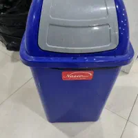 دو عدد سطل آشغال بزرگ کاملا نو ده روز کارکرد