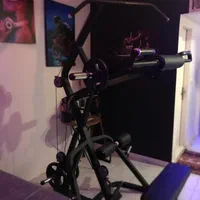 دستگاه بدنسازی به همراه صفحه هالتر و یکجفت دمبل