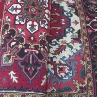 فرش دستباف هریس نونو هست تاز از دار آوردم پایین|فرش|قرچک, مهدیه|دیوار